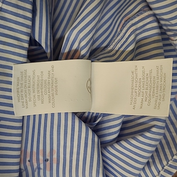 Boden Blue and White Striped Dress with Red AccentsNEW - Picture 13 of 16